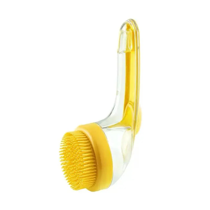 PawSpa 2-in-1 Pet Bath Brush with Shampoo Dispenser - Gentle Grooming for Dogs and Cats