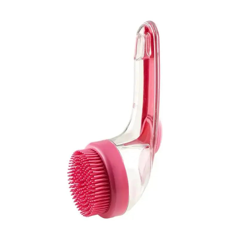 PawSpa 2-in-1 Pet Bath Brush with Shampoo Dispenser - Gentle Grooming for Dogs and Cats