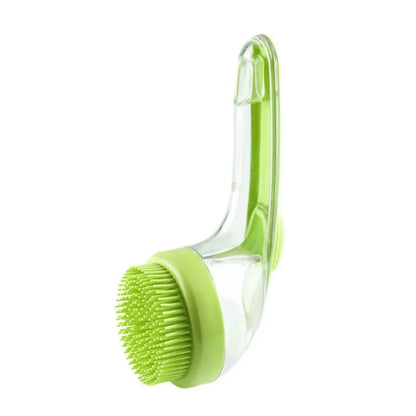PawSpa 2-in-1 Pet Bath Brush with Shampoo Dispenser - Gentle Grooming for Dogs and Cats